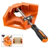 90-degree aluminum alloy single handle woodworking right-angle clamp, Angle clamp, woodworking tools, woodworking clamp Item Picture